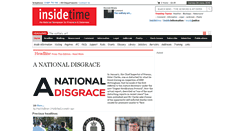 Desktop Screenshot of insidetime.org