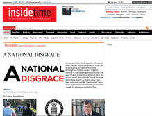 Tablet Screenshot of insidetime.org